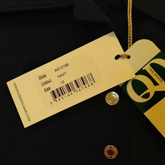 Green Lamb (Ireland) sleeveless polo - NWT - Picture 6 of 9